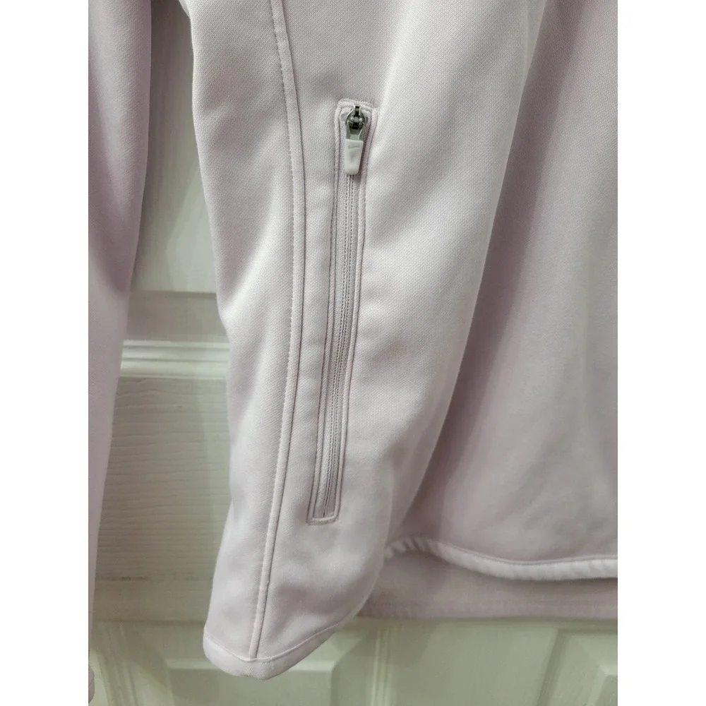Nike Golf Women's XS Therma-Fit 1/2 Zip, Pale Pink, Zip Pockets EUC